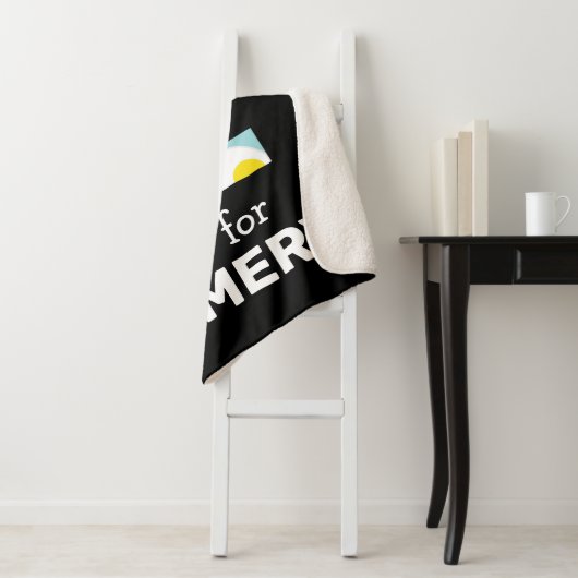 Couverture Sherpa Elmo Alphabet | E OE (En situation)