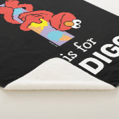 Couverture Sherpa Elmo Alphabet | I Crème glacée (3/4)