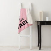 Couverture Sherpa Elmo Alphabet | Y Violet (En situation)