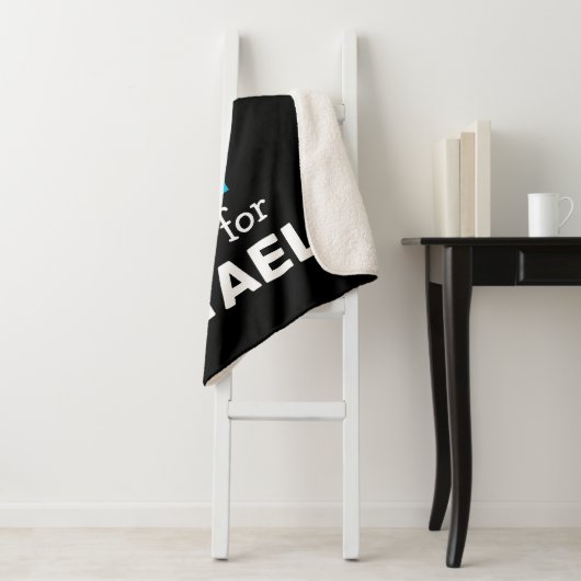 Couverture Sherpa Elmo Alphabet | Yacht Y (En situation)