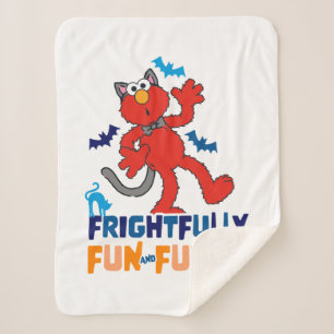 Couverture Sherpa Elmo Amusant et fureur