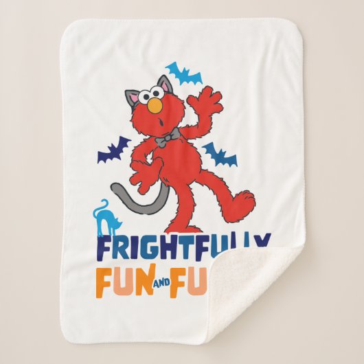 Couverture Sherpa Elmo | Amusant et fureur (Devant)