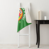 Couverture Sherpa Elmo | Arc en arc-en-ciel shamrock 'n' (En situation)