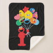 Couverture Sherpa Elmo Balloons (Devant)