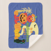 Couverture Sherpa Elmo | Est-ce encore Halloween ? (Devant)