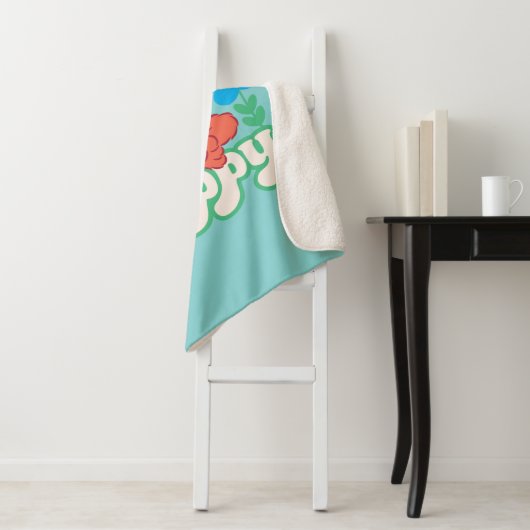 Couverture Sherpa Elmo Happy ! (En situation)