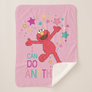Couverture Sherpa Elmo Je Peux Tout Faire