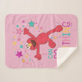 Couverture Sherpa Elmo | Je Peux Tout Faire (Devant (Horizontal))