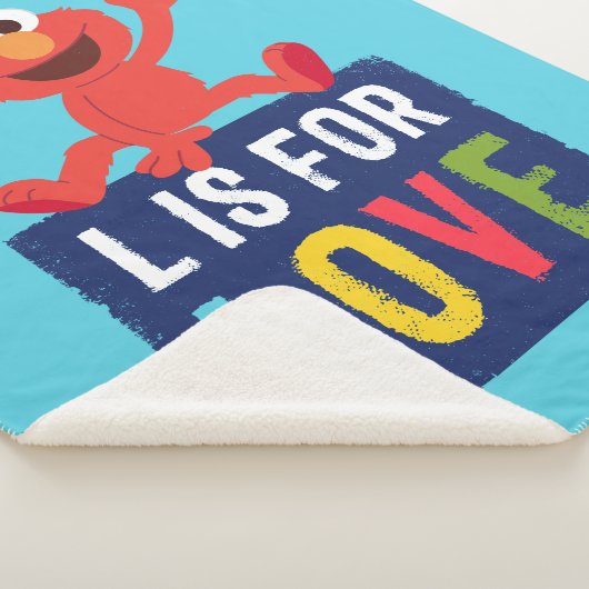 Couverture Sherpa Elmo | L est pour l'amour (3/4)