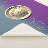 Couverture Sherpa Emblème de bronze du 8ème anniversaire du Mariage (3/4)