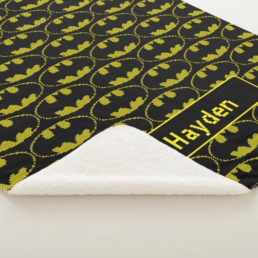 Couverture Sherpa Emblème de chauve-souris Lite (3/4)