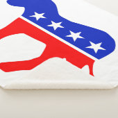 Couverture Sherpa Emblème politique du parti démocratique (âne) (3/4)