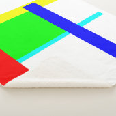 Couverture Sherpa Embrassage coloré (3/4)
