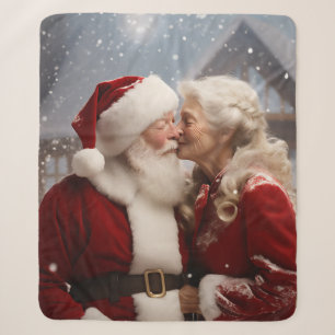 Couverture Sherpa Embrasser M. et Mme Père Noël