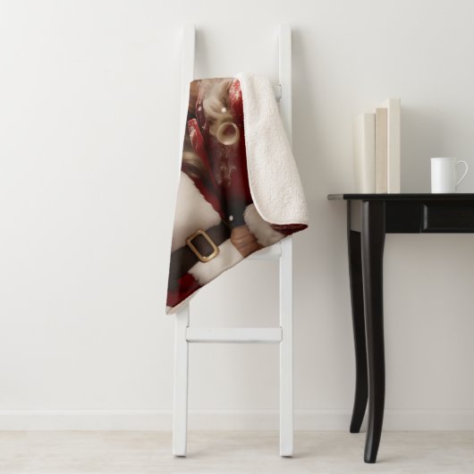 Couverture Sherpa Embrasser M. et Mme Père Noël (En situation)