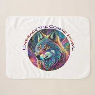 Couverture Sherpa Embrassez le loup de Howl cosmique