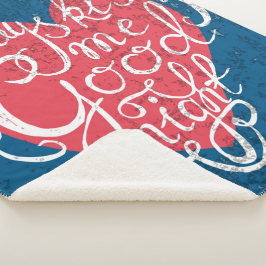 Couverture Sherpa Embrassez-toujours moi bonne nuit (3/4)