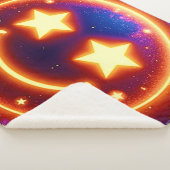 Couverture Sherpa Emoji Étincelant (3/4)