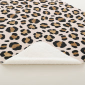 Couverture Sherpa Empreinte de léopard Jungle Safari (3/4)