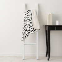 Empreinte de léopard, Zones Léopard, Noir Et Blanc