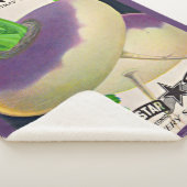 Couverture Sherpa Empreinte de paquets de graines des années 1950 (3/4)