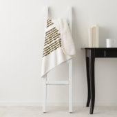 Couverture Sherpa Empreintes Dans La Prière Du Sable (En situation)