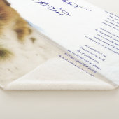 Couverture Sherpa empreintes dans le sable (3/4)