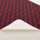 Couverture Sherpa en cerisier (3/4)
