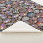 Couverture Sherpa en Pierre Iridescente (3/4)