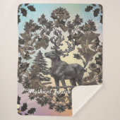 Couverture Sherpa "Enchanted World" (Devant)