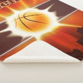 Couverture Sherpa Énergie De Basket-Ball Gagnant Du Jeu De La Cour M (3/4)