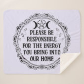 Couverture Sherpa Énergie positive Sherpa Blanket (Devant (Horizontal))