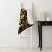 Couverture Sherpa Enfants Aquarelle Véhicules de construction Person (En situation)