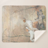 Couverture Sherpa English Pointer chasse les faisans (Devant (Horizontal))