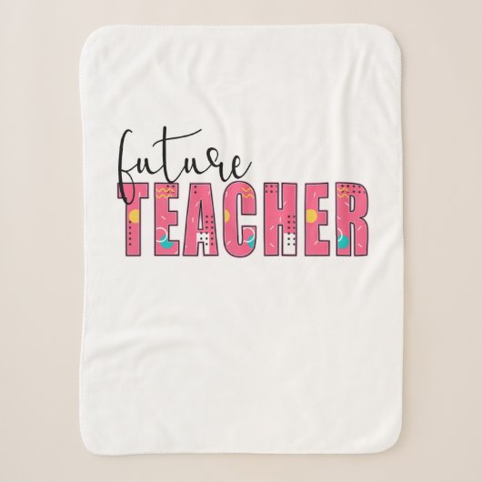 Couverture Sherpa Enseignant Art futur Enseignant (Devant)