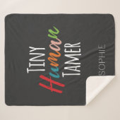 Couverture Sherpa Enseignant de maternelle minuscule Tamer humain pe (Devant (Horizontal))