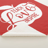 Couverture Sherpa Enseignez l'amour inspirent (3/4)