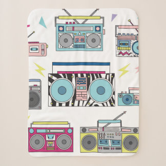 Couverture Sherpa Ensemble de divers lecteurs de cassettes vintages.