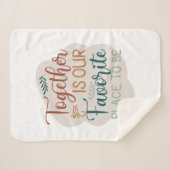 Couverture Sherpa Ensemble est notre Citation de l'endroit préféré p (Devant (Horizontal))