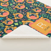 Couverture Sherpa Entendez-moi Roar Tiger Jungle Personnalisé (3/4)