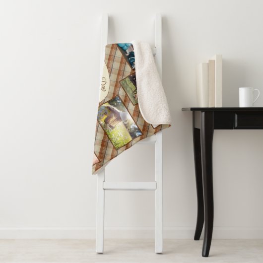 Couverture Sherpa Enveloppez-vous dans notre collection photo de Fêt (En situation)