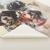 Couverture Sherpa Épagneul breton (3/4)