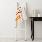 Couverture Sherpa Épice citrouille & Tout Nice (En situation)