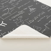 Couverture Sherpa Équations mathématiques Formules algèbre Nerd (3/4)