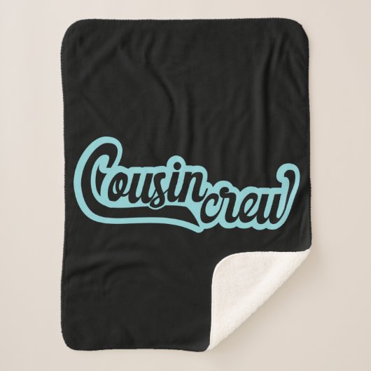 Couverture Sherpa Équipage Cousin (Devant)