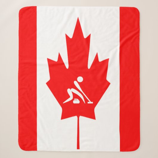 Couverture Sherpa Équipe de curling Canada (Devant)