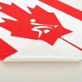 Couverture Sherpa Équipe de curling Canada (3/4)