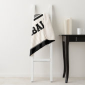 Couverture Sherpa Équipe de joueurs de baseball rétro personnalisés  (En situation)