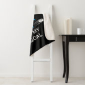 Couverture Sherpa Équipe d'hiver de hockey sur glace Jouer à la glac (En situation)