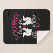 Couverture Sherpa Equirrel Maman Je Sais Que Je Suis Noix (Devant (Horizontal))